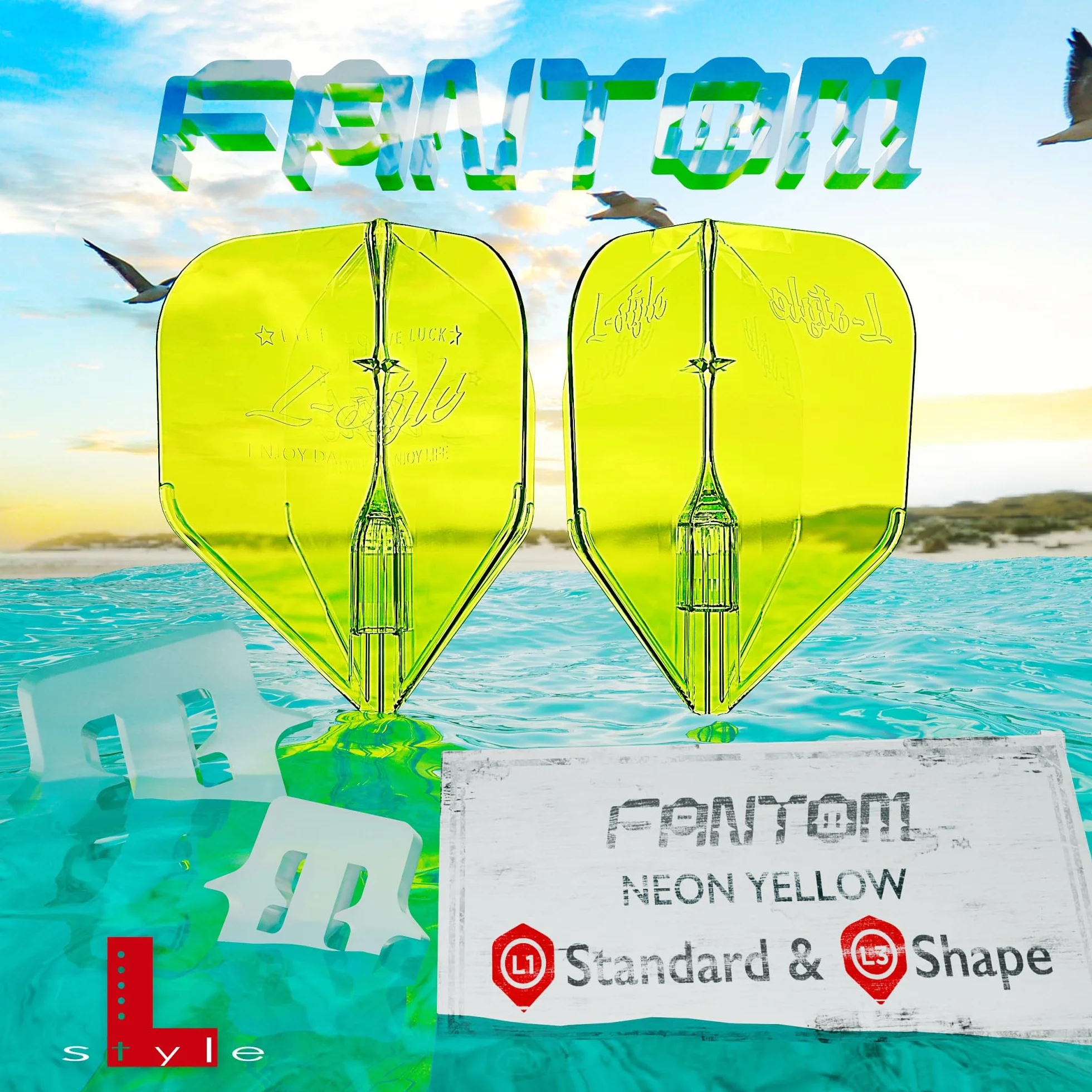 LSTYLE L3 PRO KAMI EZ Shape Dart Flights do rzutek Soft Tip Steel Tip