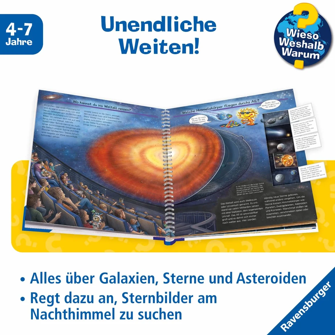 Wieso? Weshalb? Warum?, Band 59 - Wir erforschen Sterne und Planeten