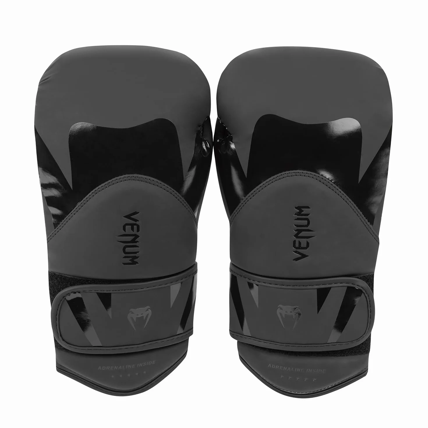 Venum Challenger 4.0 rękawice bokserskie 12 oz czarno-czarne