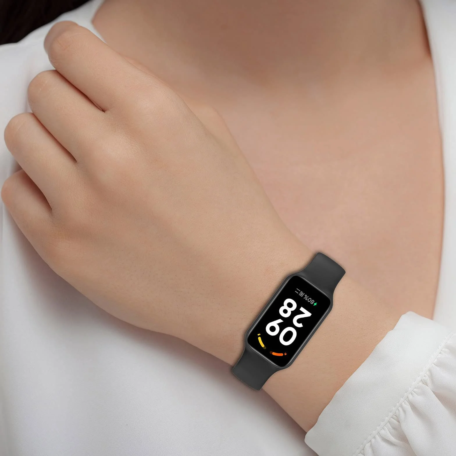Xiaomi Smart Band 8 Active Redmi Band 2 Kompatybilna Bransoletka Silikonowy Pasek Wymienny