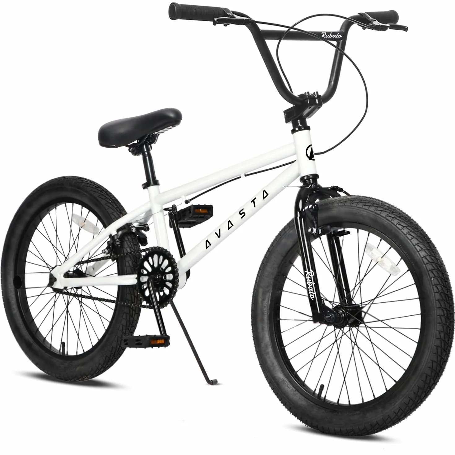 AVASTA 18" Rower BMX Freestyle dla Dzieci Biały