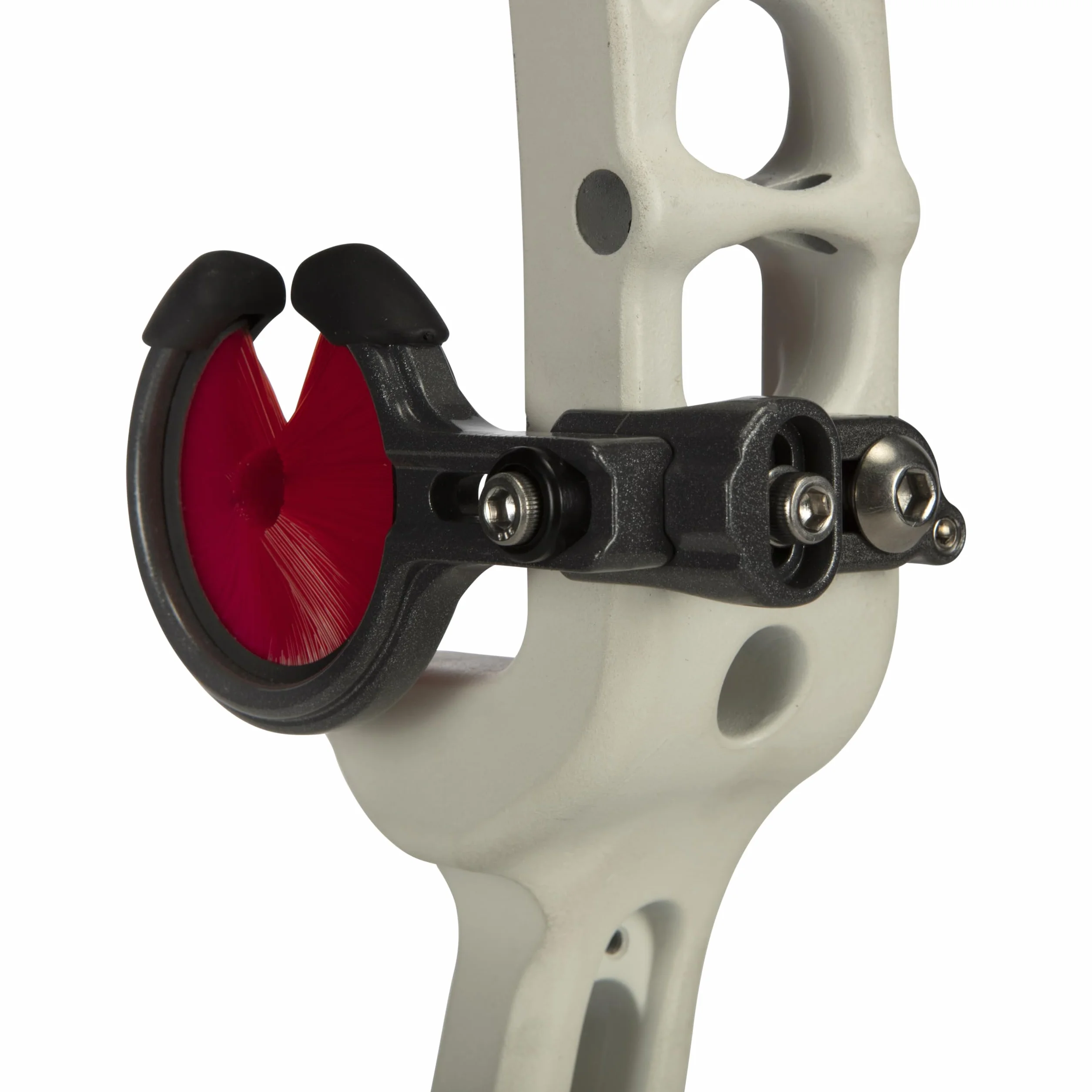 Cajun Bowfishing Whisker Biscuit Arrow Rest - Innovative V-Notch Design, Adjustable Windage and Elevation, Premium Aluminum Construction, and Ambidextrous Compatibility