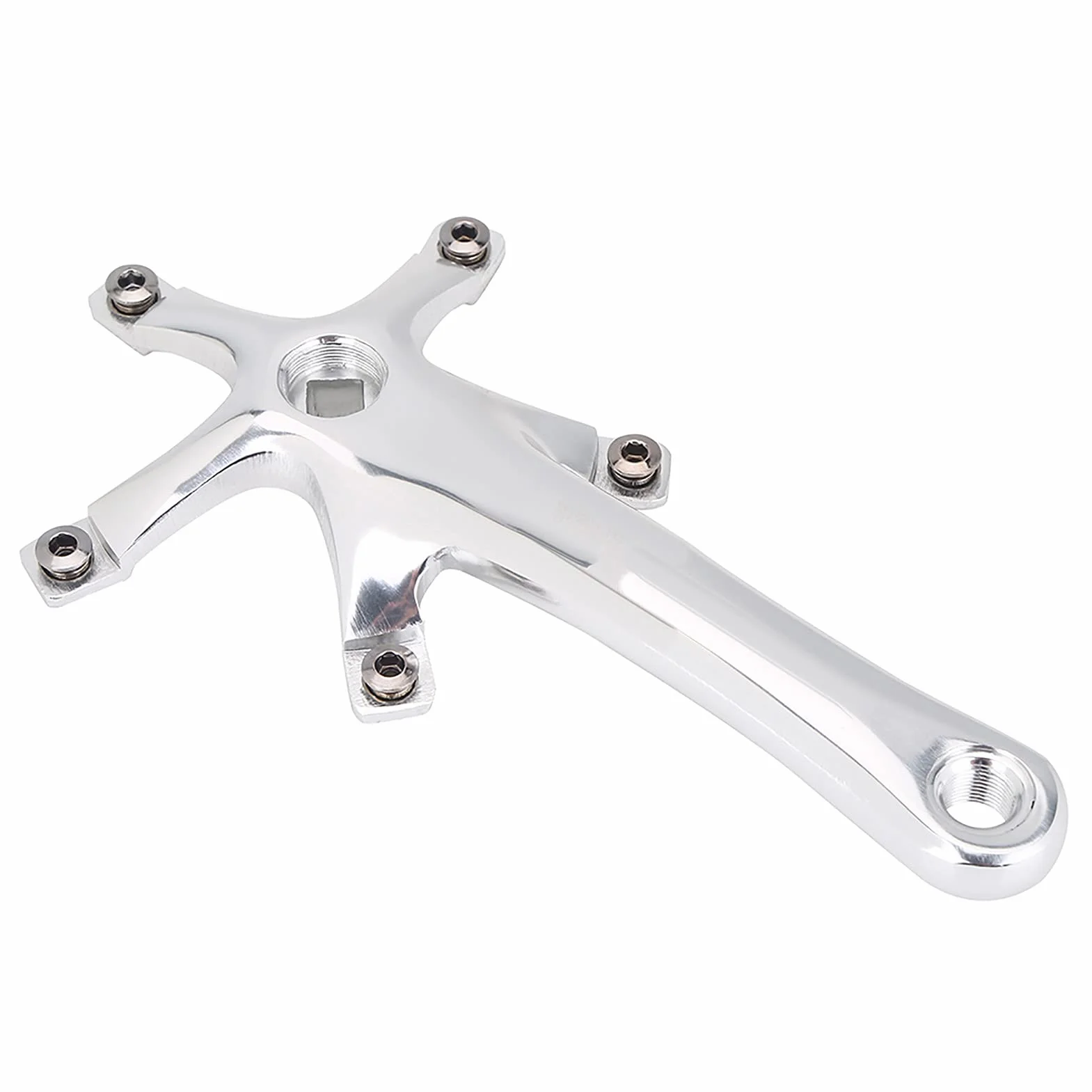 Mechanizm Korbowy Aluminiowy 170 mm do Roweru Górskiego i Szosowego, Zestaw Korba Lewa i Prawa