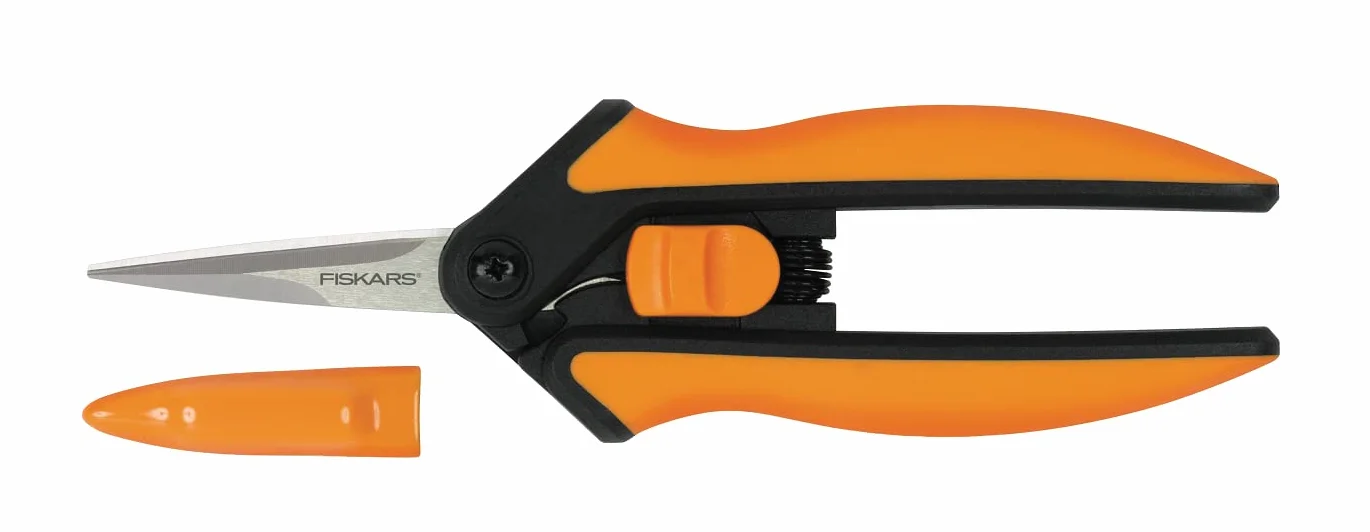 Fiskars Solid Sekator Teleskopowy, Pomarańczowy/Czarny, 21.5 cm
