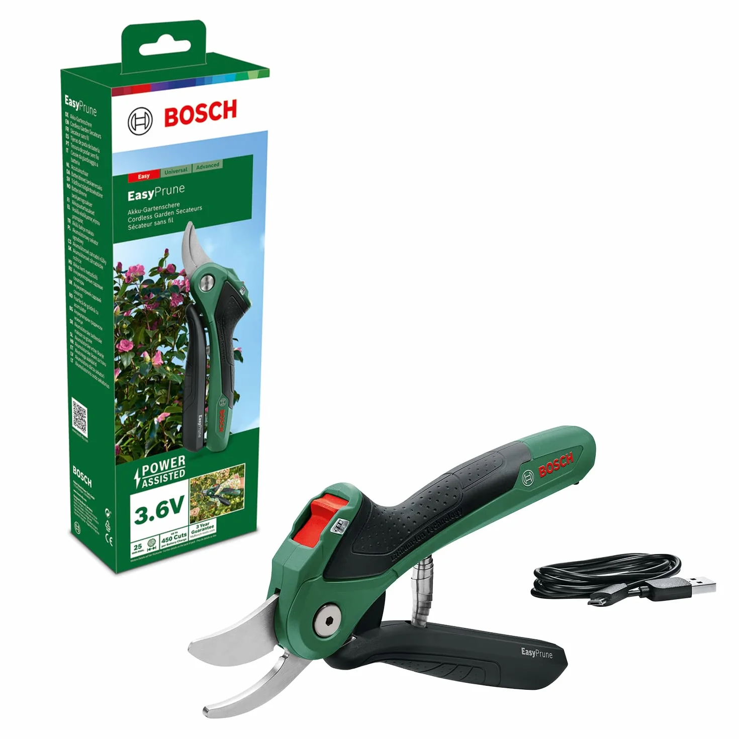 Bosch 06008B2102 Sekator, Czarny/Zielony, ‎25 x 3,1 x 8,5 cm; 820 g