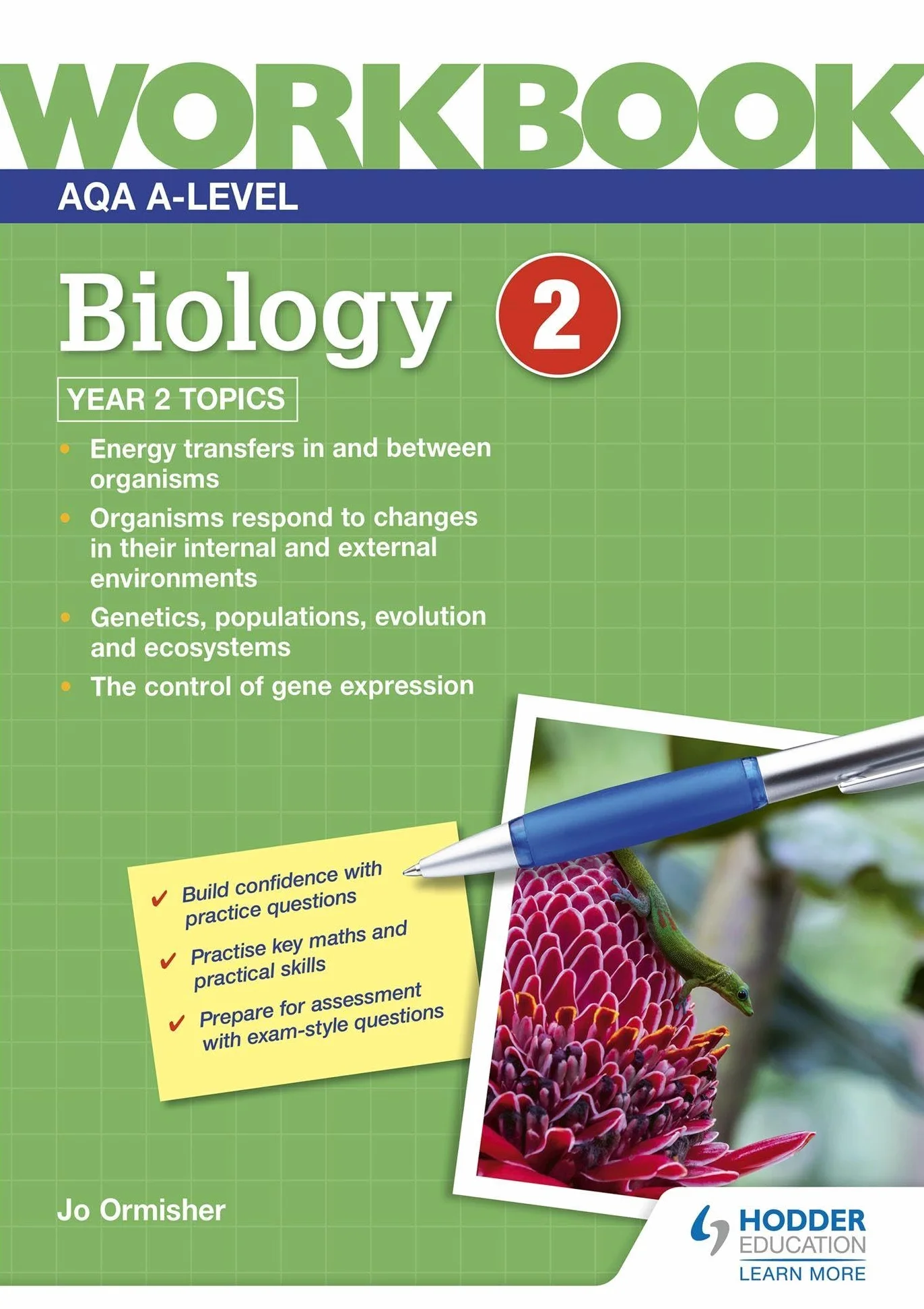 AQA A-level Biology Workbook 2
