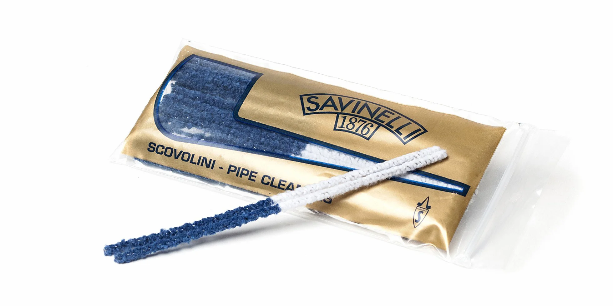 Savinelli Środek do czyszczenia fajek 165 x 75 x 20 biały/niebieski