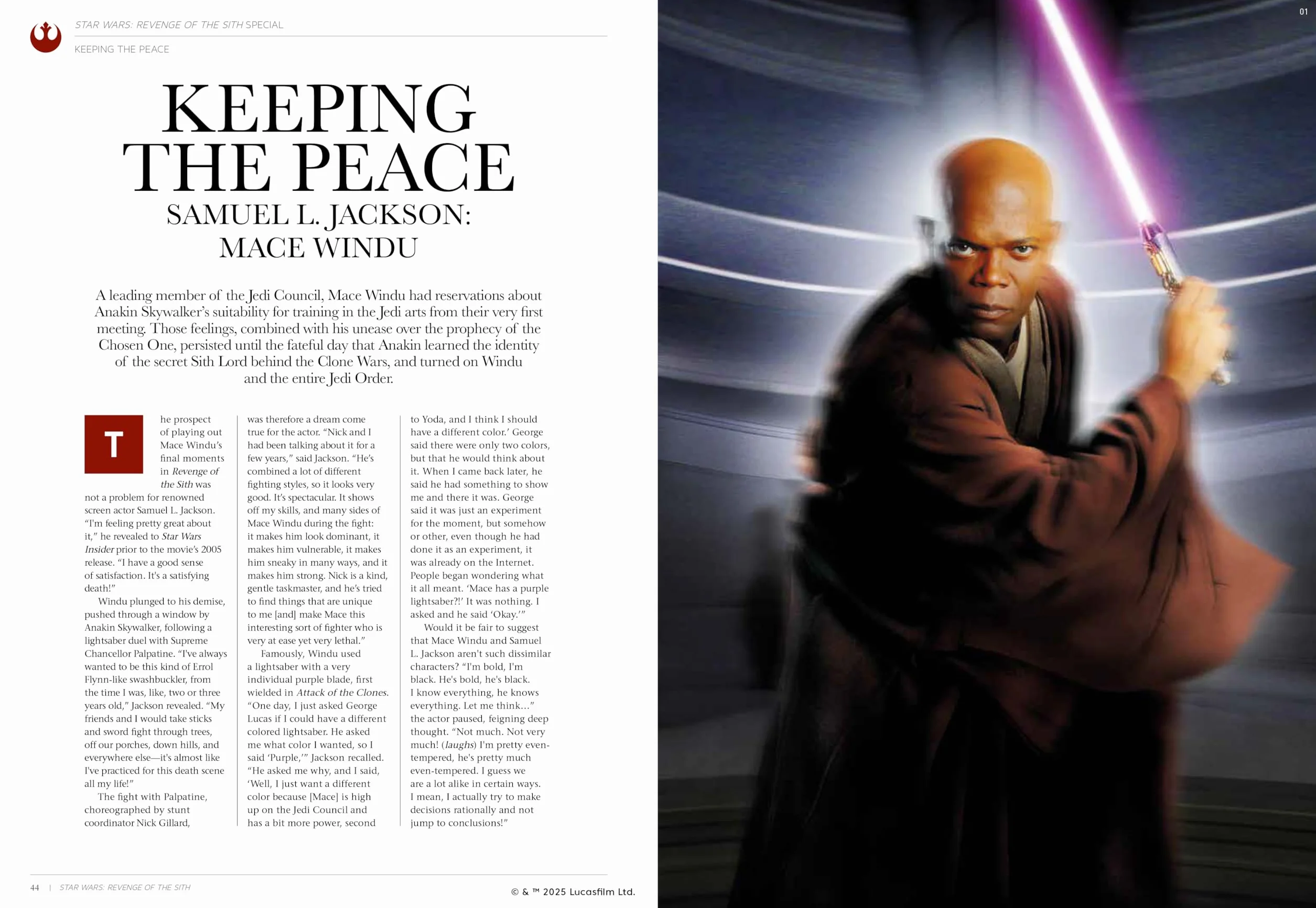 Star Wars Insider Presents Revenge of the Sith 20 Year Anniversary Special