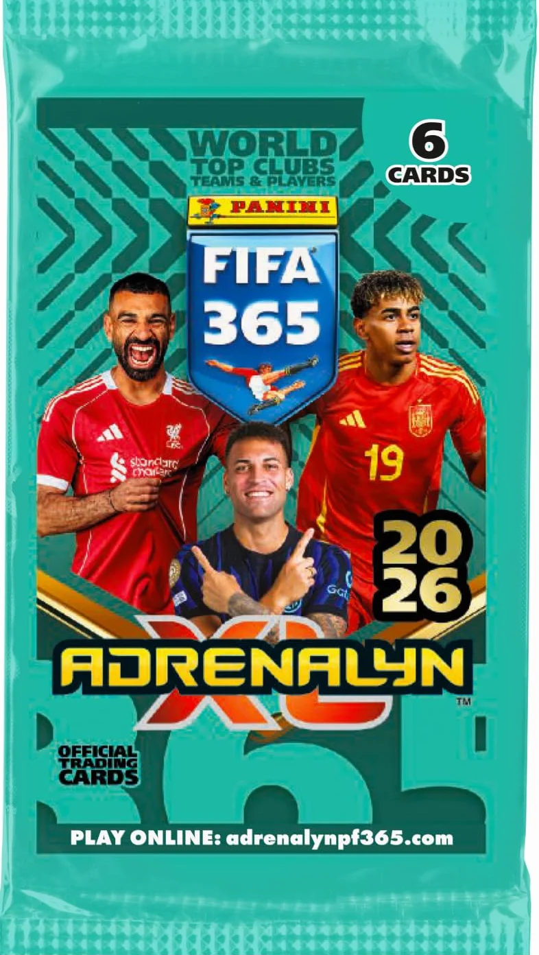 Panini FIFA 365 2026 Gra kart handlowych Pudełko 24 kieszeni