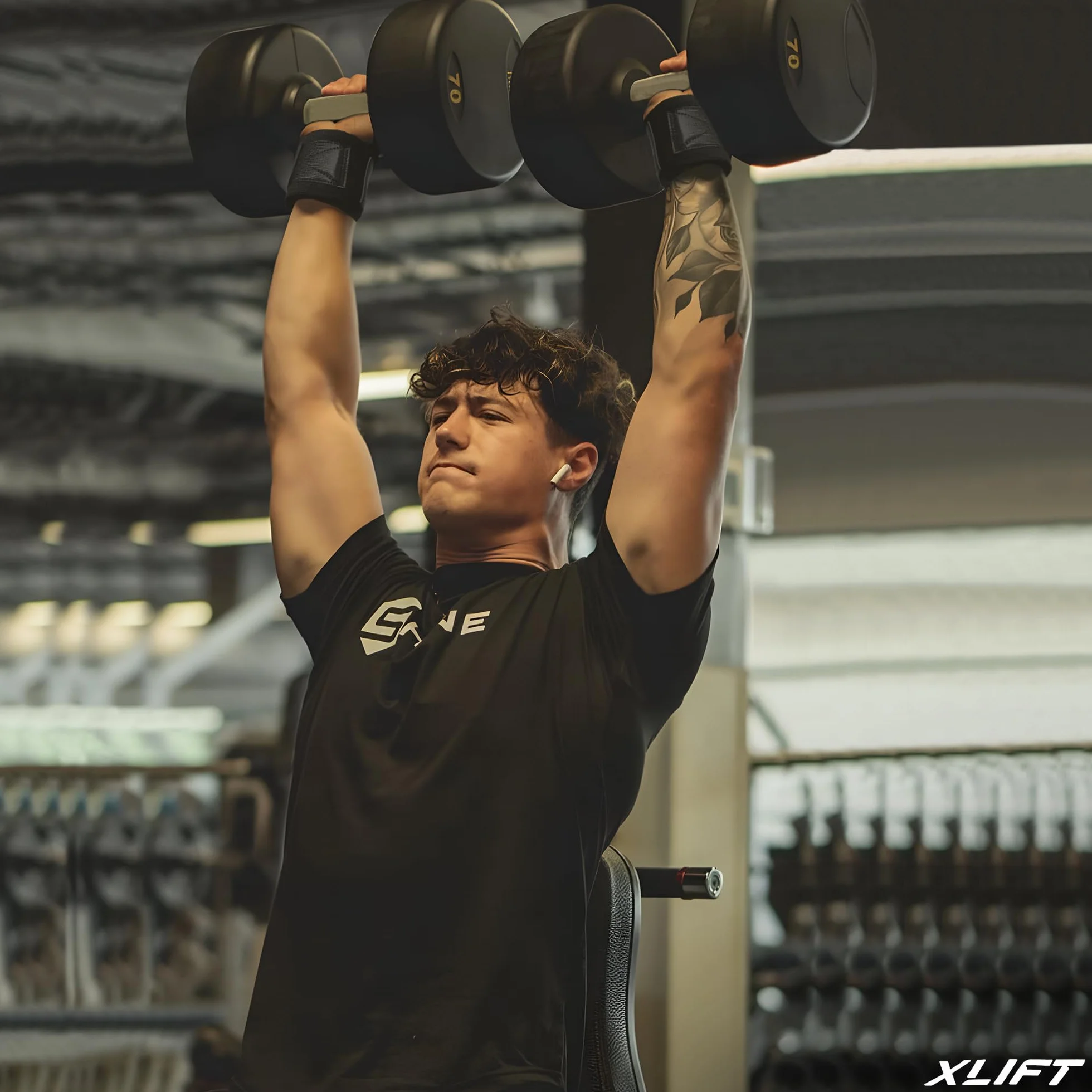XLIFT Opaski Gimnastyczne Crossfit Nadgarstki Wrist Wraps do Podnoszenia Ciężarów Sportowe Opaski na Rękę