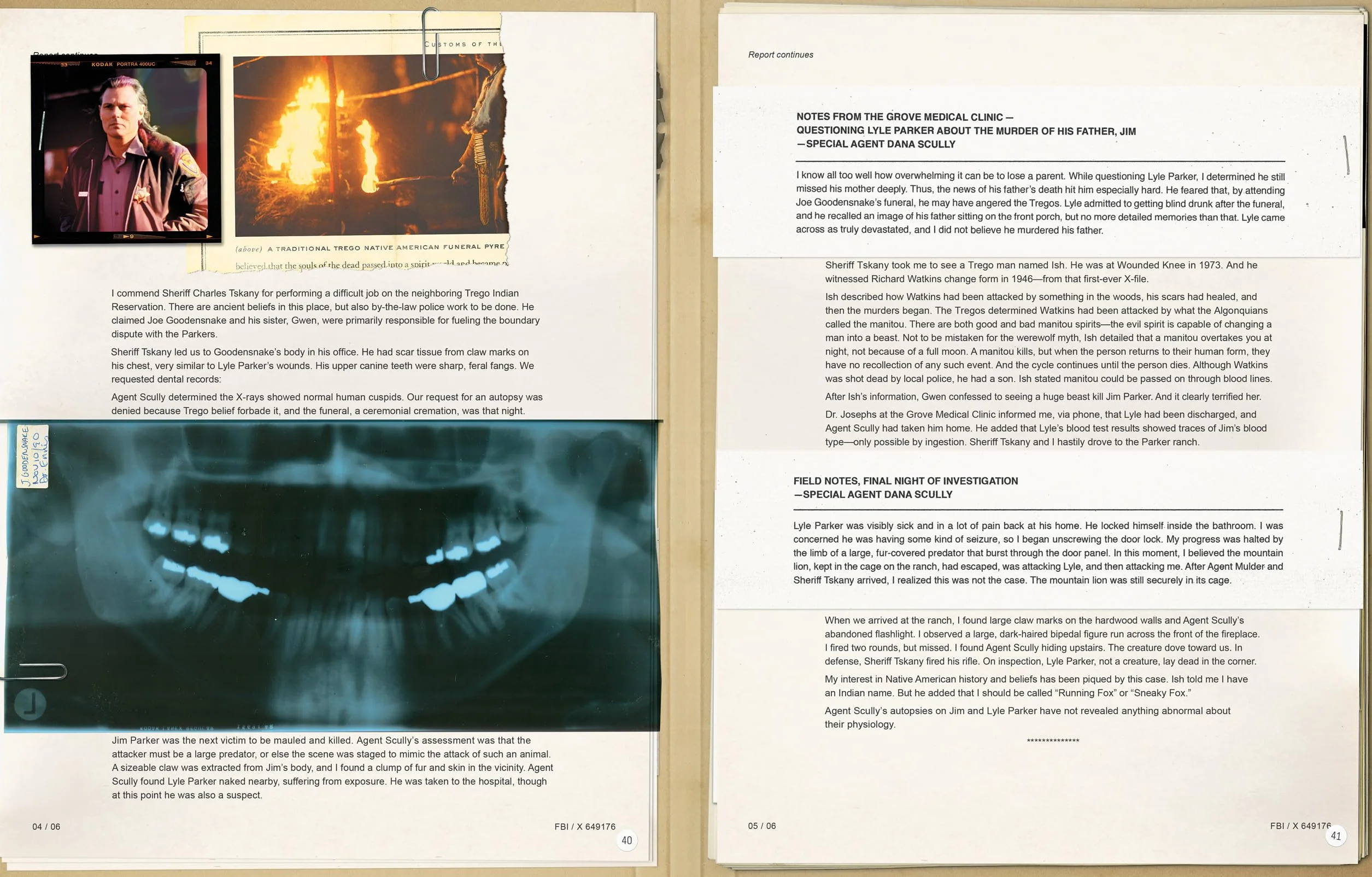The X-Files: the official archives: Cryptids, Biological Anomalies, and Parapsychic Phenomena