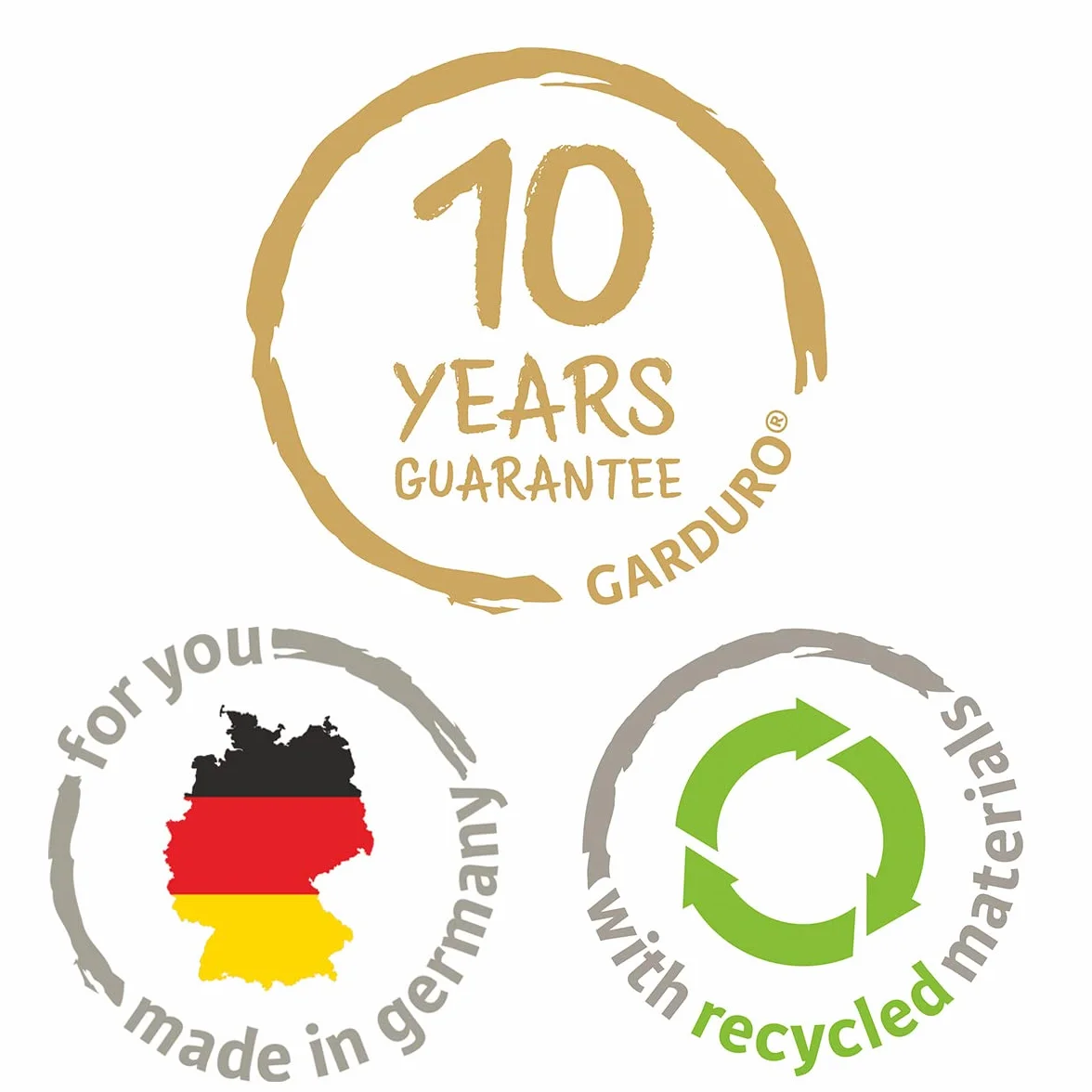 Scheurich Barceo Bowl 40, donica na rośliny/donica na rośliny, okrągła, kolor: Stony Grey, wyprodukowana z tworzywa sztucznego pochodzącego z recyklingu, do użytku na zewnątrz, 18