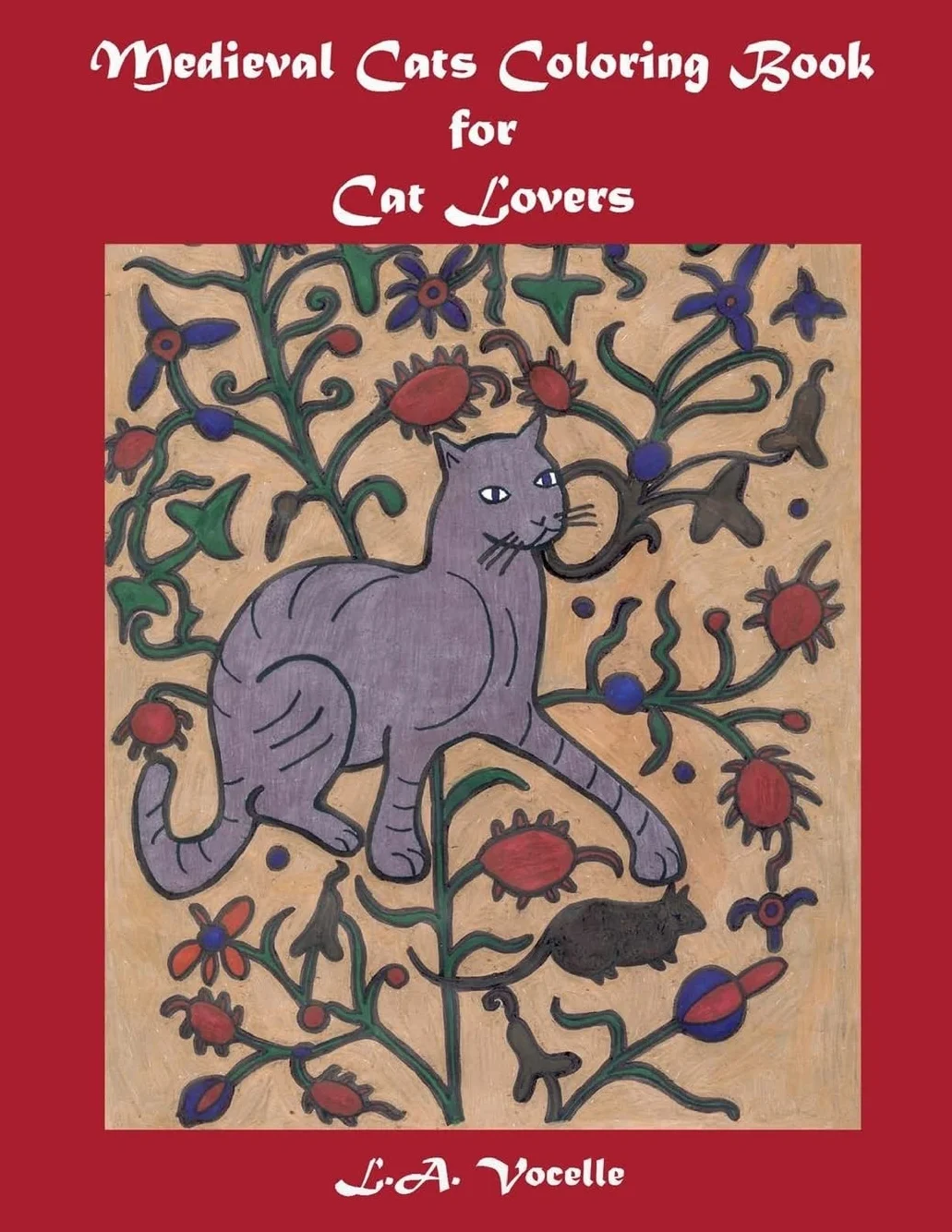 Medieval Cats Coloring Book for Cat Lovers