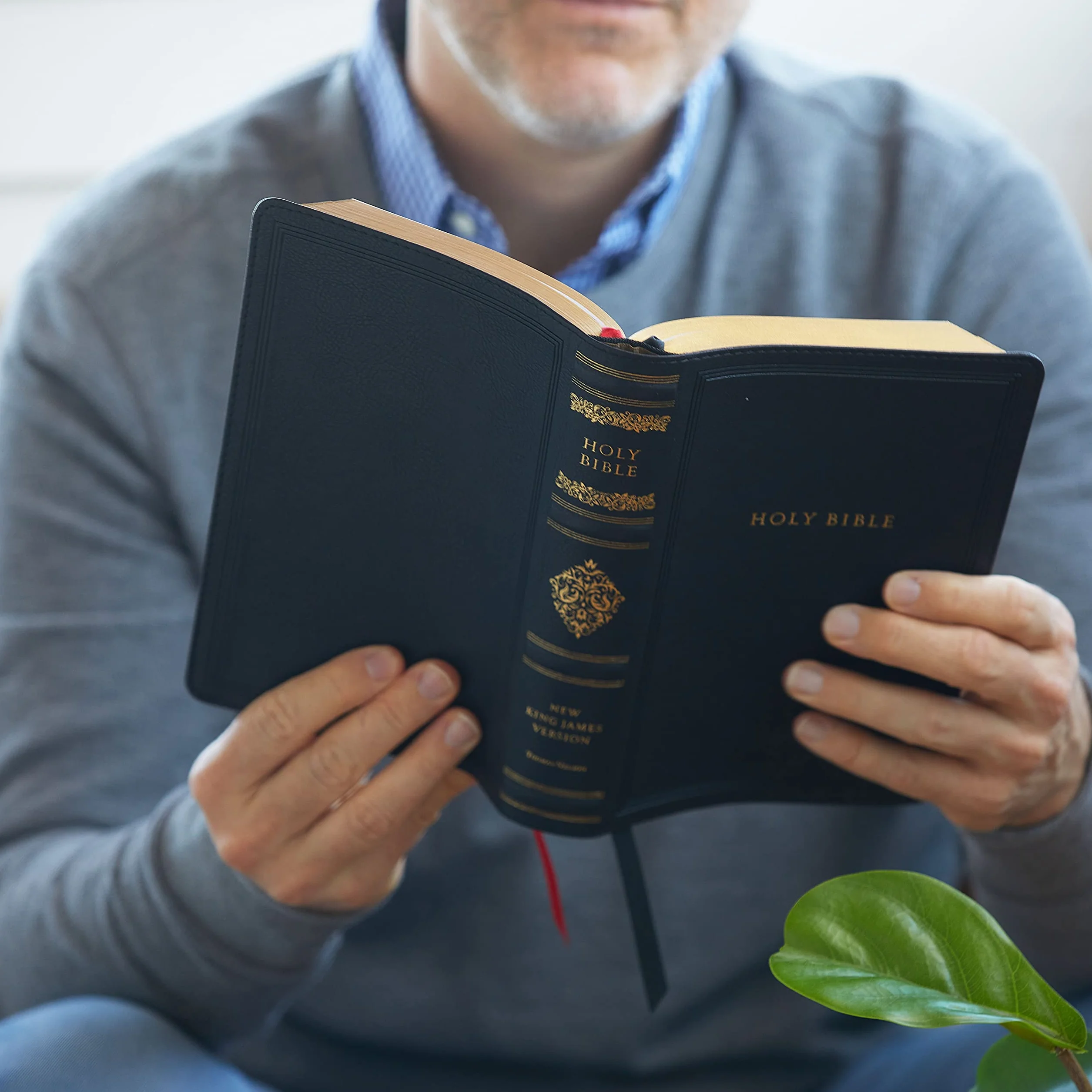 Nkjv, Personal Size Reference Bible, Sovereign Collection, Leathersoft, Black, Red Letter, Comfort Print: Holy Bible, New King James Version