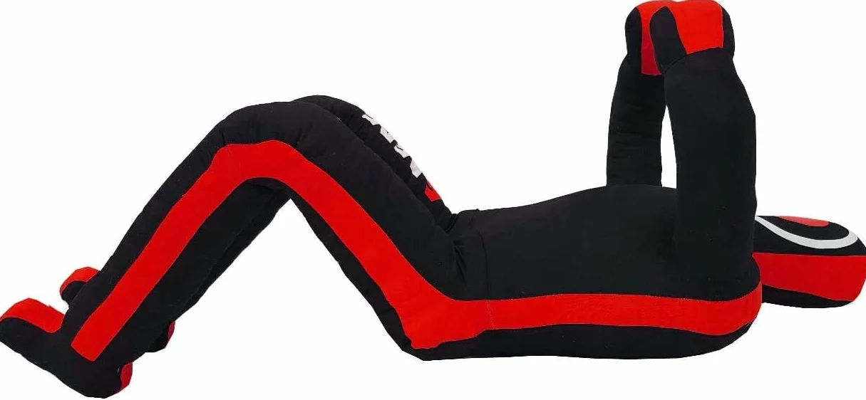 Manekin treningowy MMA (pozycja siedząca) do boksu, walki, rzucania, grapplingu, karate, jiu-jitsu, treningu zapasów - UNFILLED