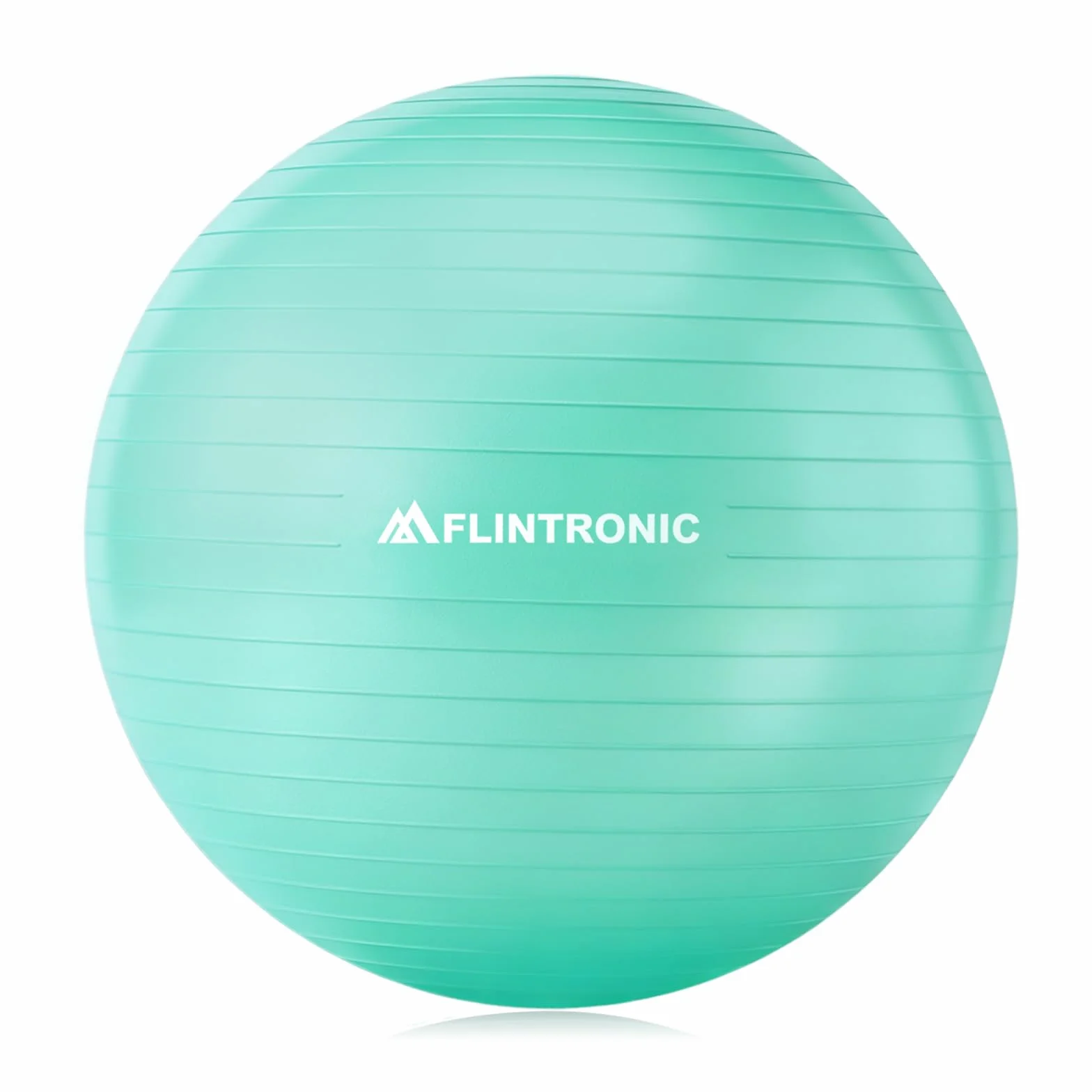 flintronic Piłka do jogi, piłka do jogi i fitnessu, 55 cm, bardzo grube, do ćwiczeń, z pompką ręczną, do pracy, pilatesu, fitnessu, stabilności