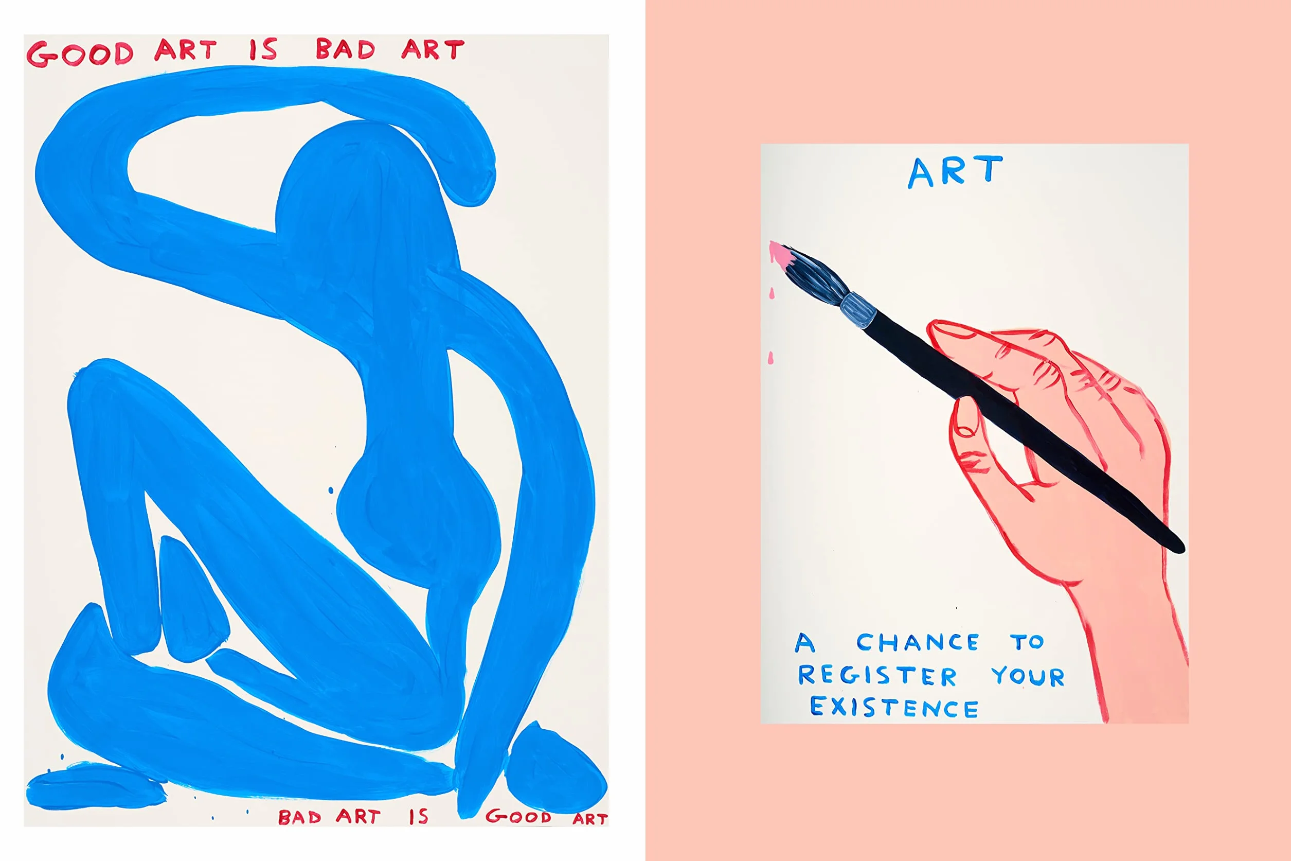 Get your shit together: David Shrigley