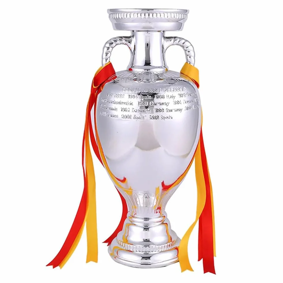 Replika Pucharu Delaunay 26cm Trofeum Piłkarskie Mistrzostwa Europy Żywica Ozdoba