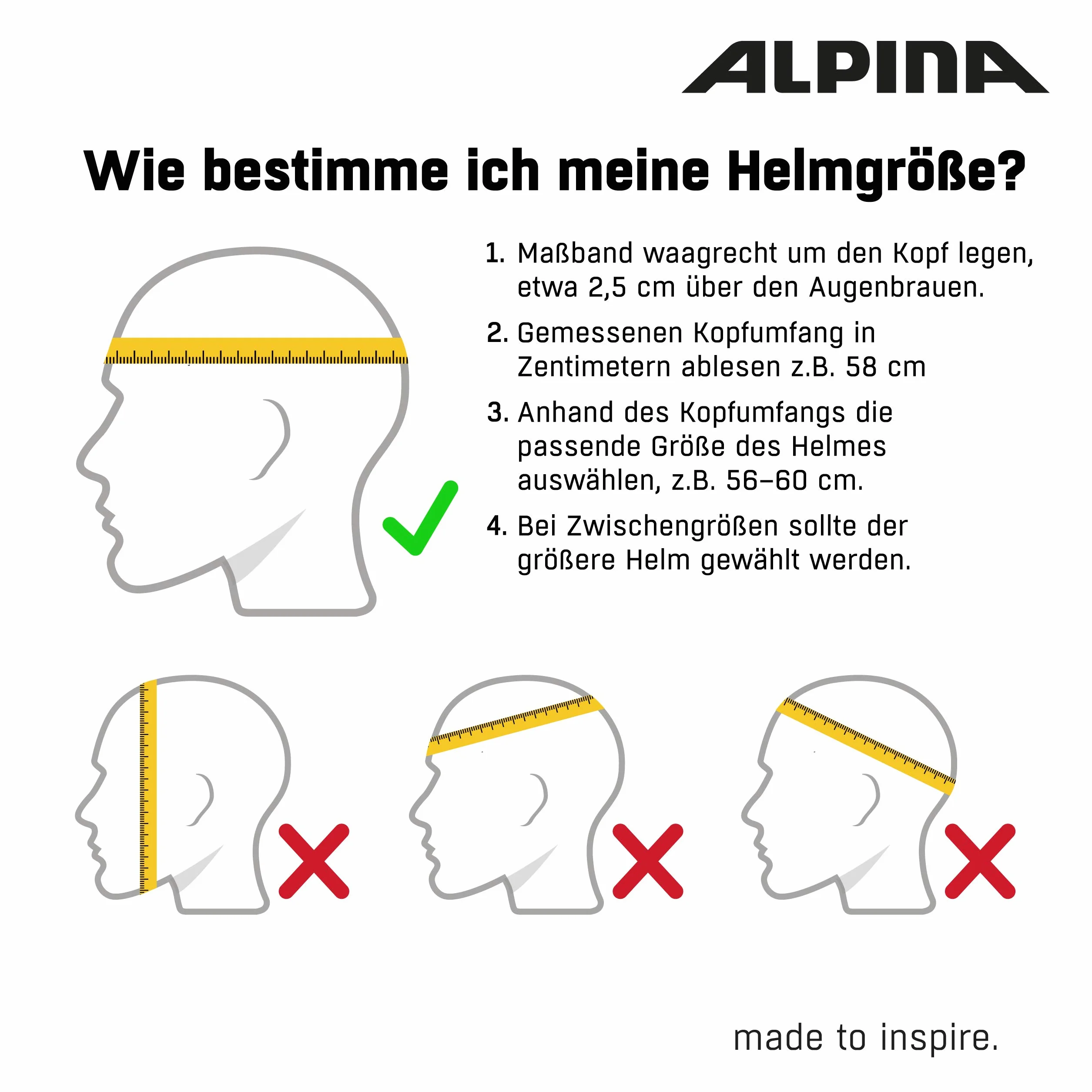 ALPINA Plug-in-light – łatwa w obsłudze lampka LED na kask rowerowy, pasuje do: ALPINA HAGA, przezroczysta, One Size