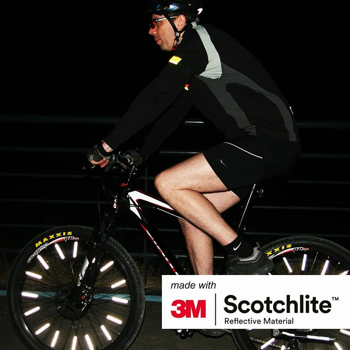3M Odblaski szprych Odblaskowe klipsy na szprychy Scotchlite