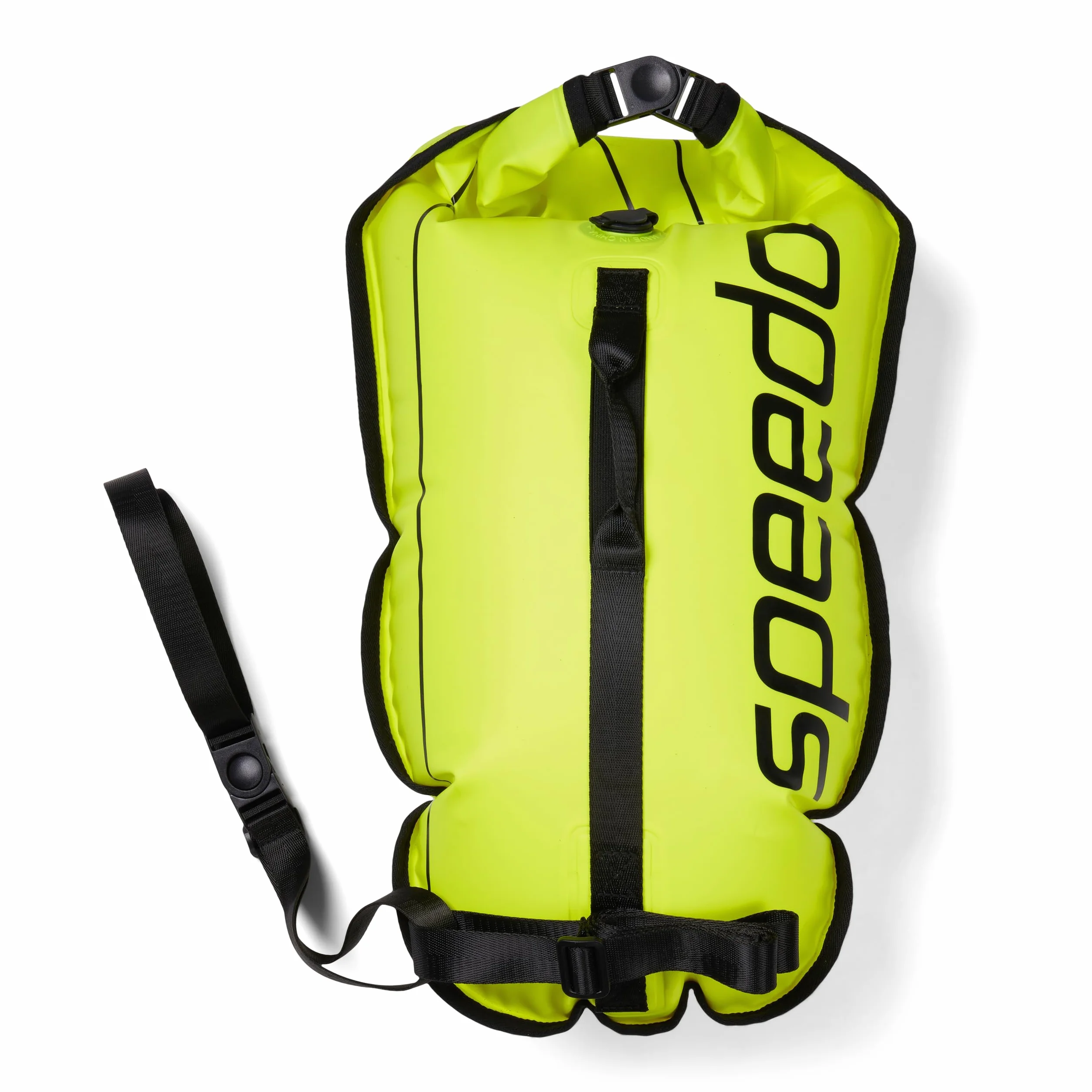 Speedo pływak holowniczy dla dorosłych żółty czarny