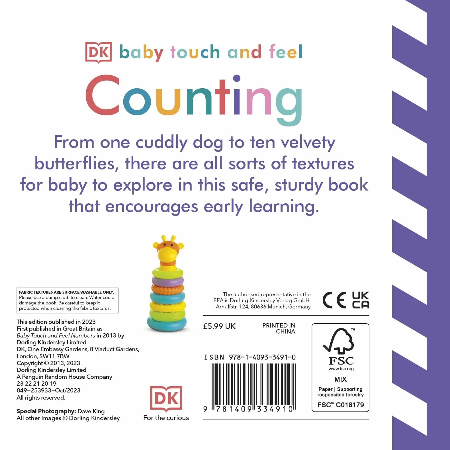 Baby Touch and Feel Counting: An Interactive Numbers Board Book