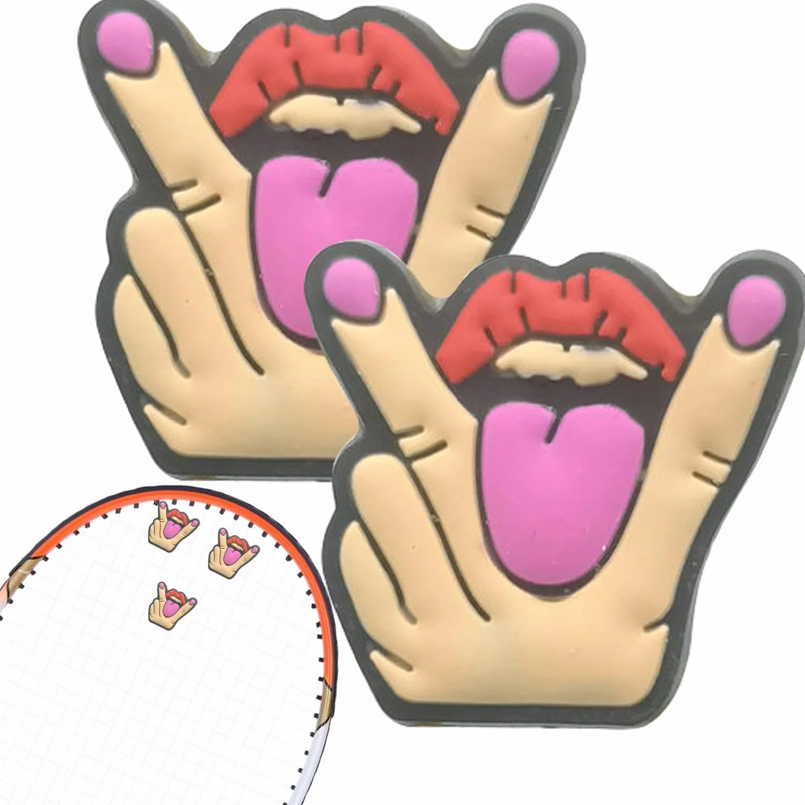 Silikonowy amortyzator wibracji do rakiety tenisowej HAMIL