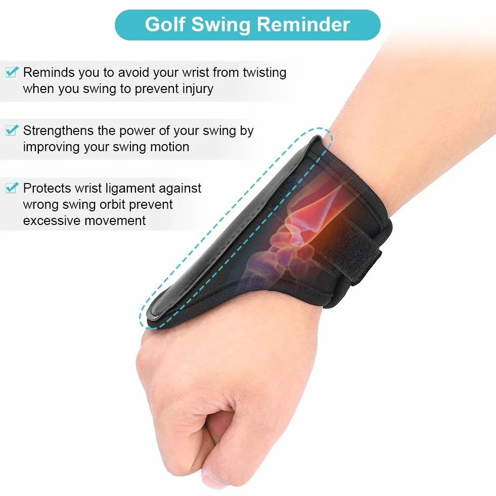 Yosoo Health Gear Golf trenażer nadgarstka opaska pomoc treningowa