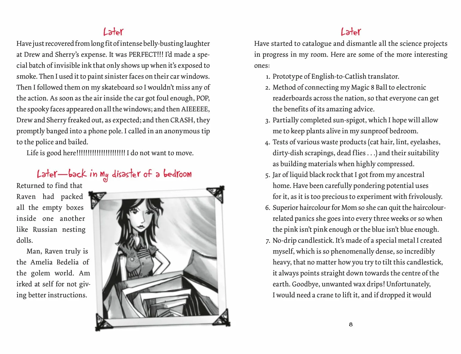 Stranger and Stranger: An illustrated diary of adventure and mystery, great for children ages 12+