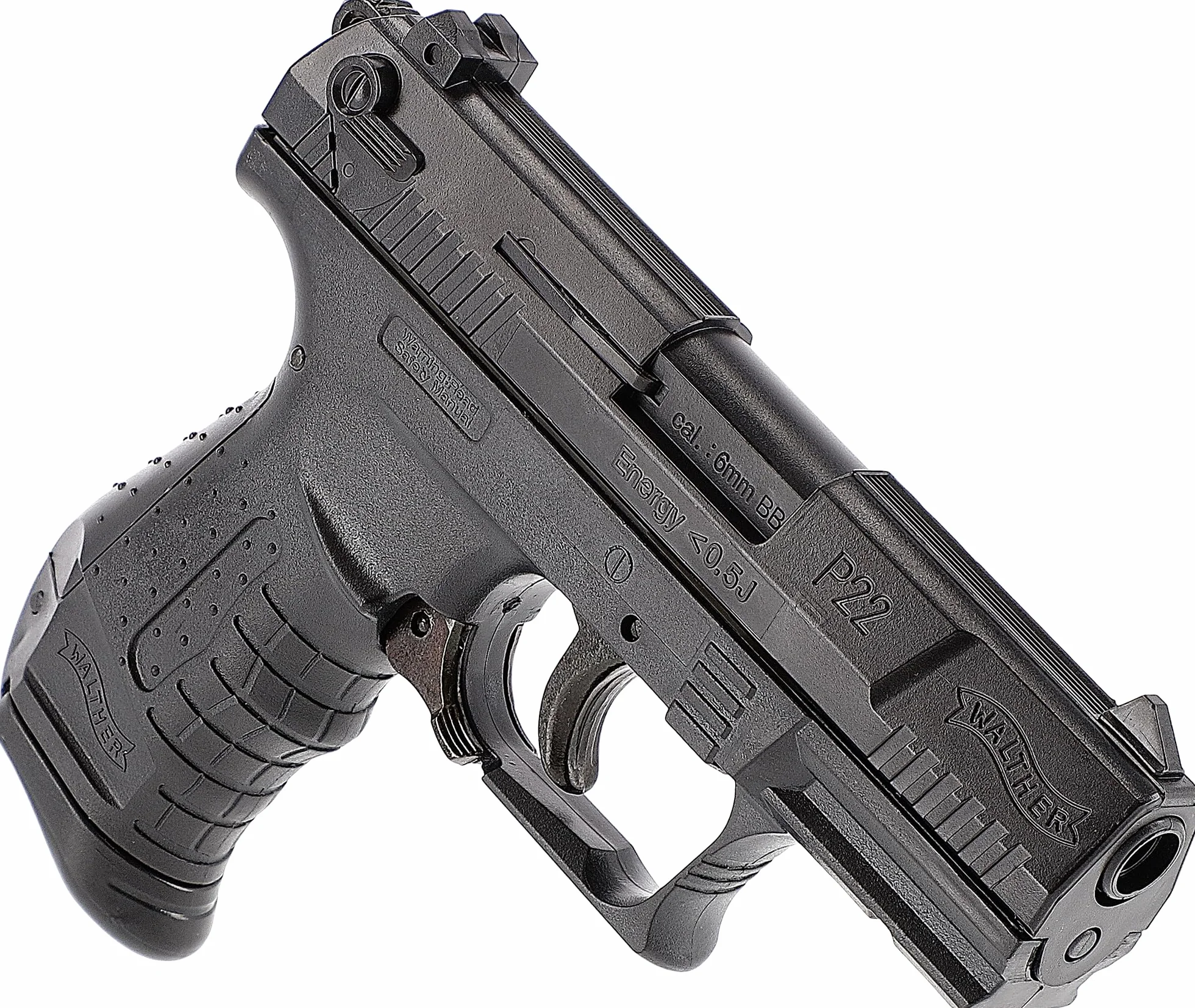 Umarex Softair P22 z zapasowym magazynkiem pistolet do airsoft 0,5 J czarny 6 mm