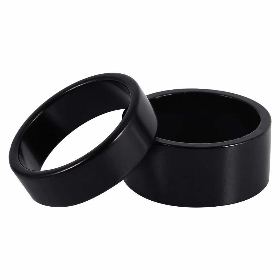 Yosoo Health Gear 4 sztuki dystansowe słuchawki rowerowe 5 mm 10 mm 15 mm 20 mm stop aluminium