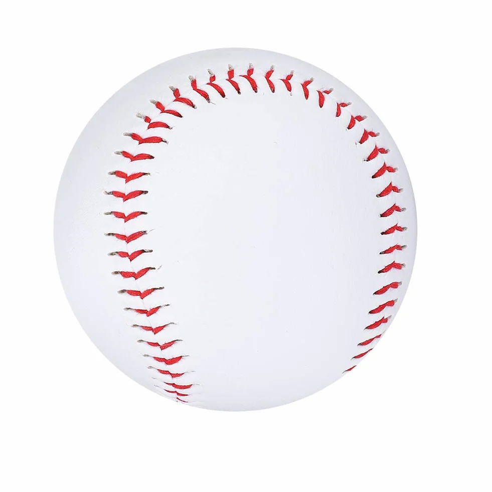 Miękka piłka baseballowa 7,2 cm piłka treningowa ze skóry krowiej dla dzieci