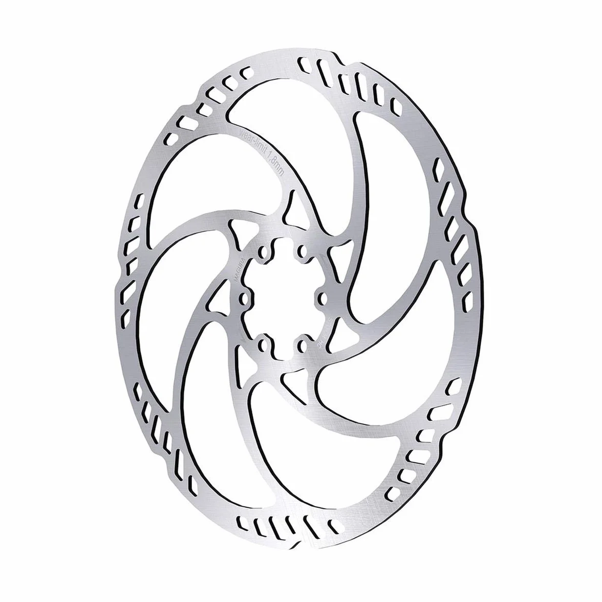 Magura - Tarcza hamulcowa rowerowa Storm HC, Ø 203 mm, 6 otworów, 6 śrub, kolor: srebrny