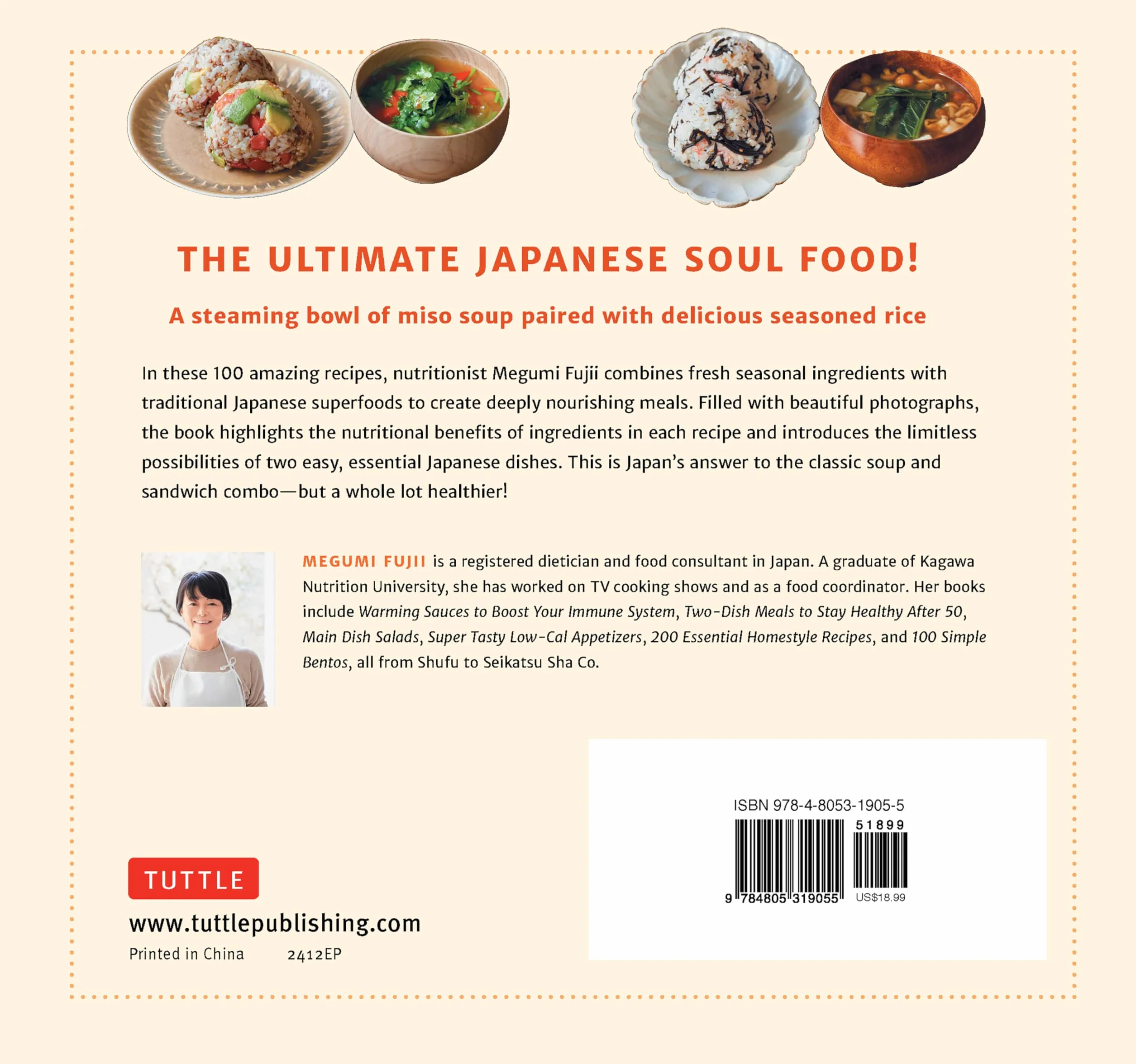 Onigiri Rice and Miso Soup - The Perfect Pairing: Delicious Japanese Superfoods for Health (with 100 Homestyle Recipes)